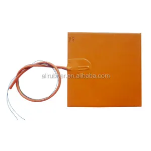 Promotional CE/TUV Certificate Flexible Silicone 12v Heater 300x300mm for Food Delivery Bag