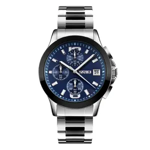 Skmei reloj stainless steel back japan movt excel quartz price wristwatch