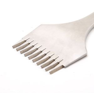 Portable Leather <strong>Craft</strong> <strong>Tool</strong> Hole Punches Stitching Prong Leather Punching <strong>Tool</strong> - Product Image 6