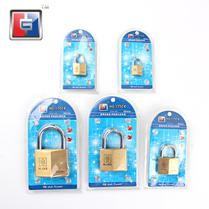 Chất lượng cao và an ninh bằng đồng khóa móc bình thường ngắn shackle pad khóa - Product Image 6