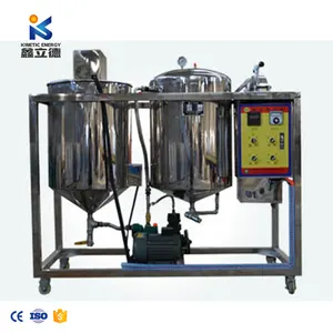 Venta caliente proveedor Chino 500 kg/día crudo aceite de Camelia planta de refinación