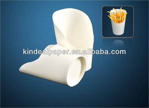 Materia prima de la taza de papas fritas - Product Image 1
