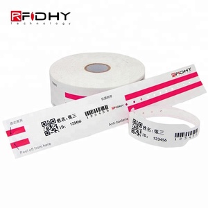 Personalizado RFID pulsera de Hospital paciente identificación RFID térmica pulsera - Product Image 3