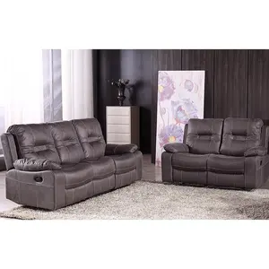 Set di divani reclinabili elettrici con design moderno alla moda reclinabili in pelle 2024 set di divani reclinabili di benvenuto