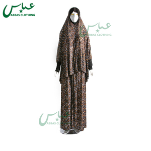 AW014 ABBAS Nuovo Design di Abito da Preghiera per Donne Musulmane in Poliestere Taglia Unica Indonesia Mukenah - Product Image 4