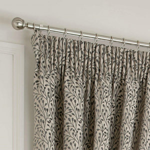 <strong>Funky</strong> Grey Lined Pencil Pleat <strong>Curtains</strong> - Product Image 3