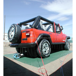Factory Custom Advertising Equipment Blow up Motor <strong>Car</strong> Model Giant <strong>Inflatable</strong> jeep <strong>Car</strong> - Product Image 3