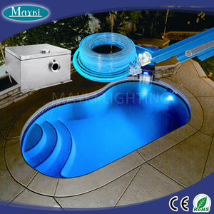 Piscina luces de estrellas de fibra perimetral decorativa con canal de fibra cable de fibra óptica fuente de luz LED - Product Image 2