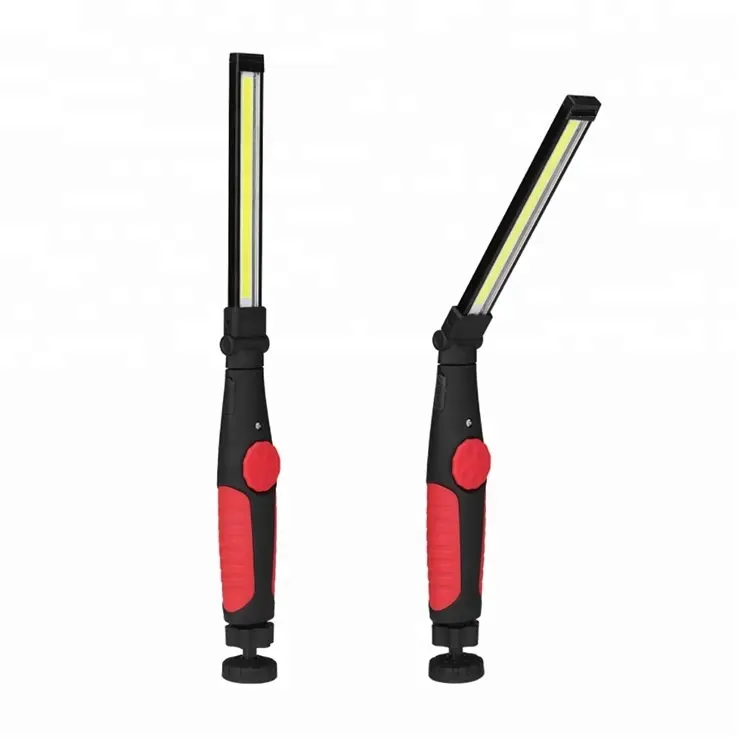 Portable Adjustable Inspection USB Rechargeable Cordless Handheld Folding COB Led Worklight