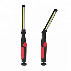 Luz de trabajo Led COB plegable de mano, inalámbrica, recargable por USB, inspección ajustable portátil