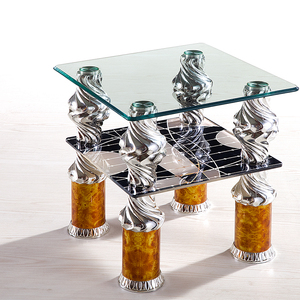 Ghế Giám Đốc Châu Âu Plexi Poker Side <span class=keywords><strong>Console</strong></span> Bảng Khay Để Bán - Product Image 4