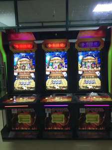 Máquina de juego de lotería de billetes de diablo de guerra de monedas de oro de arcade a la venta - Product Image 4
