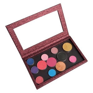 Từ Long Lanh Nhãn Hiệu Riêng <span class=keywords><strong>Eyeshadow</strong></span> Biểu Tượng Tùy Chỉnh <span class=keywords><strong>Palette</strong></span> Rỗng Makeup - Product Image 2