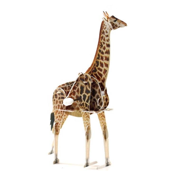 Пластиковый 3d пазл, животные для детей, игрушки, новый продукт, пуск в Китае, другие детские игрушки