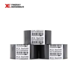 FC3 and SCF-900 Hot Stamping Ink Ribbon Foil Rolls Manufacturer for Date Coding on Plastic Film/Bag