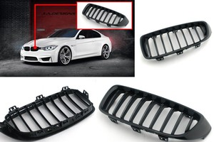 Negro brillante cromado parrilla delantera del coche para BMW 4 Series F33 F32 F36 y F82 F83 M4 - Product Image 6
