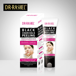 DR. RASHEL 100 ml Supprimer Les Points Noirs Enlèvement de La Peau Morte Noir Visage de Charbon De Bois <span class=keywords><strong>Peeling</strong></span> Exfoliant Crème - Product Image 1