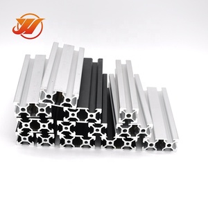 Commercio all'ingrosso di lavoro produttore 10x10 2020 20x20 hollow telaio combinazione linea industriale di materiale di alluminio di profilo - Product Image 1