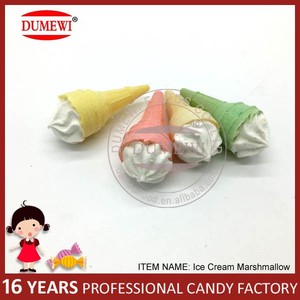 7g Colorido Forma del Helado de Fruta Sabor <span class=keywords><strong>Caramelos</strong></span> de Malvavisco - Product Image 1