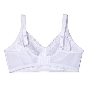 <span class=keywords><strong>Soutien</strong></span>-<span class=keywords><strong>Gorge</strong></span> <span class=keywords><strong>sans</strong></span> Armature en Coton Femme, Confortable, Respirant, Bonnet Complet, Taille Plus, en Dentelle, pour Adultes - Product Image 5