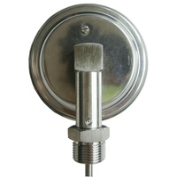 Termometer Bimetal Dial 0-300C dengan Thermowell