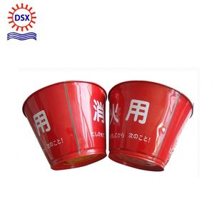 Quick Delivery Good Quality Colorful Beer Metal <strong>Bucket</strong> <strong>Fire</strong> Fighting <strong>Bucket</strong> Red <strong>Fire</strong> <strong>Bucket</strong> - Product Image 2