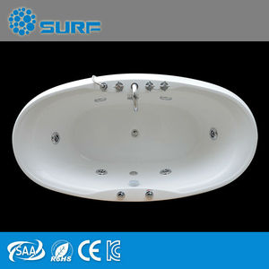Forma Oval ee.uu. acrílico blanco una persona bañera de hidromasaje - Product Image 2
