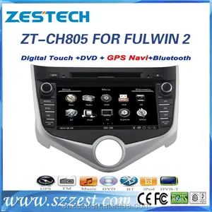 for Chery Fulwin 2 Car Lcd Monitor 2013 with car radio gps navigation BT TV multimedia