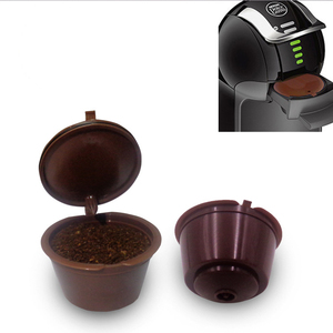 Capsules de café réutilisables Filtre à dosettes de café rechargeable pour <span class=keywords><strong>accessoires</strong></span> de café <span class=keywords><strong>Dolce</strong></span> <span class=keywords><strong>Gusto</strong></span> - Product Image 3