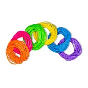 Popular for the market money machine colored thick training rubber band medical 15mm band fat rubber bands