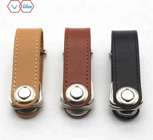 Wsnbwye Top Quality OEM Double Real Leather <strong>Key</strong> Chain Smart <strong>Key</strong> Holder Business Design <strong>Organizer</strong> With Bottle Opener Keychain - Product Image 4