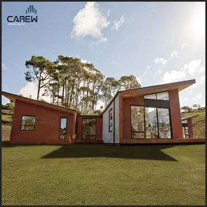 호주 뉴질랜드 EN 미국 캐나다 기준을 가진 가벼운 강철 조립식으로 만들어진 집