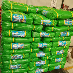 Nhựa màu xanh lá cây Vải PE/PVC tấm bạt/Tarp Rolls - Product Image 4