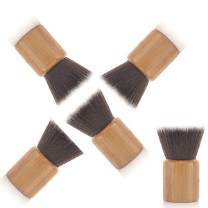 FIORTIA Brocha de <span class=keywords><strong>Maquillaje</strong></span> de Bambú Mini de Alta Calidad con Cerdas Densas Personalizable, Brocha Kabuki de Punta Plana, Brocha <span class=keywords><strong>para</strong></span> Polvo OEM - Product Image 6