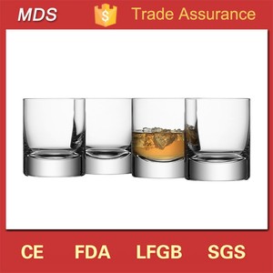 Comercio al por mayor contemporáneo de fondo pesado balanceo vasos de chupito de whisky - Product Image 2