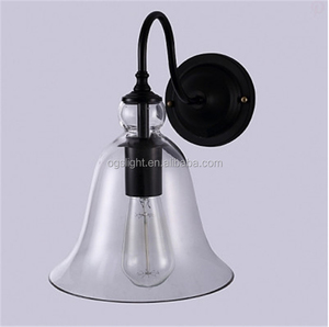 Estilo europeo antiguo de vidrio sombra lámpara de pared <span class=keywords><strong>para</strong></span> hotel lámpara de cabecera - Product Image 2