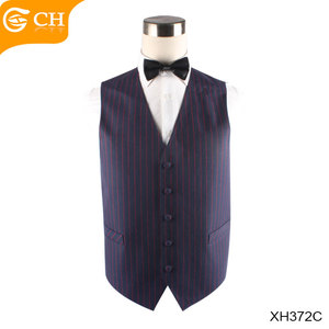 เสื้อกั๊กผ้าทวีดลายสก็อตผ้าฝ้ายลำลองสำหรับผู้ชายขายส่ง - Product Image 6