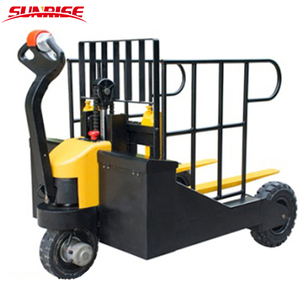 Caminhão elétrico de palete de 1 tonelada, amplamente uso duro com rodas pneumáticas adesivas - Product Image 4