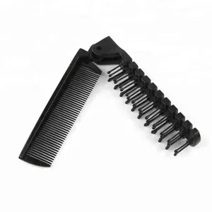 Bán Buôn Đen Dùng Một Lần Khách Sạn Lược Cho Người Lớn Folding Pocket Comb