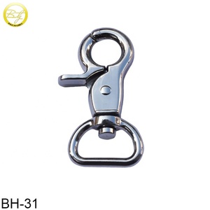 Crochets métalliques de couleur argent, pour fabrication de porte-clés de chien, boucle snapcrochet, vente en gros, pièces - Product Image 5