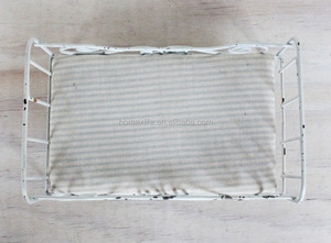 <span class=keywords><strong>Lit</strong></span> de poupée en métal de style unique et luxueux pour bébé, parc pour bébé en fer forgé - Product Image 5