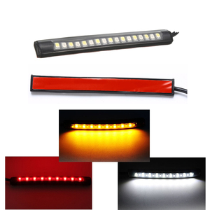 <span class=keywords><strong>Feu</strong></span> de Stop arrière <span class=keywords><strong>LED</strong></span>, clignotant Flexible, ambre rouge, pour <span class=keywords><strong>moto</strong></span>, plaque d'immatriculation, <span class=keywords><strong>bande</strong></span> - Product Image 4