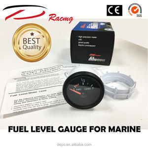 Manomètre de niveau de carburant pour yatch marin, jauge de Protection contre la rouille, étanche, 52mm - Product Image 3