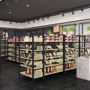 Top LED Light Box Shoe Display Wall Racks Tienda de botas - Product Image 2
