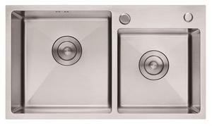 Pabrik Grosir Stainless Steel Mangkuk Tunggal Buatan Tangan Dapur Berdiri Bebas Wastafel - Product Image 6