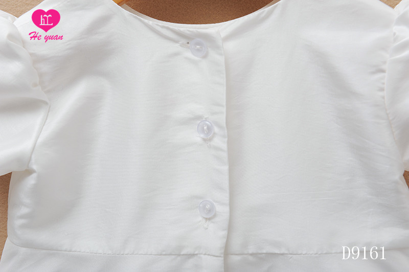 white ball gown for girls