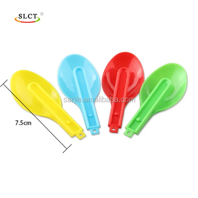 Straight/Foldable Icecream/Soup Spoon Colorful PP Custom Plastic Spoon