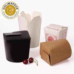 Disposable <strong>Cardboard</strong> Microwave Safe Paper <strong>Lunch</strong> <strong>Box</strong> Bento Brown <strong>Box</strong> for Food Packaging - Product Image 6