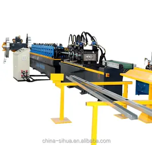 Mesin Pembuat Gulungan Stud Papan Gipsum Pabrik Shanghai Mesin Pembentuk Stud Logam Mesin Pembentuk Stud dan Track Roll