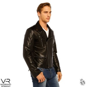 Nouvelle veste en cuir de moto de la collection Ele Garments VRM7005 - Product Image 2